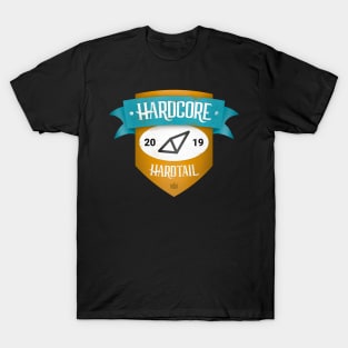 Hardcore Hardtail Retro Logo T-Shirt